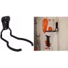 Bradas Heavy-Duty U-Shaped Tool Holder, Steel Plate 85 x 60 mm, 3 Mounting Holes 5 mm, 1 Piece (DIY-HG2150)