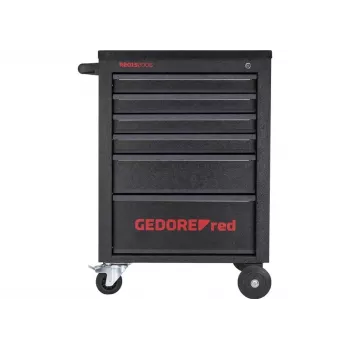 Gedore RED MECHANIC Workshop Trolley, 6 Drawers, Black (3300012)