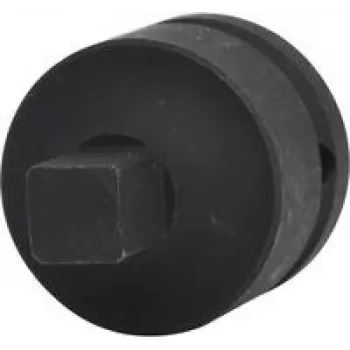 KS TOOLS 3/4 inch Socket x 1/2 inch Plug Impact Socket Adapter, CrMo Steel, Phosphated, 45 mm, DIN 3121 / ISO 1174 (515.1372)