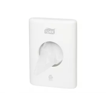 Tork 566000 Waste Bag Holder, Indoor, White