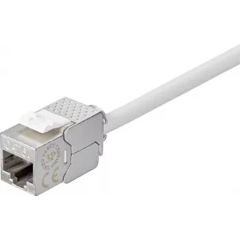 Renkforce RF-4531196 RJ45 Coupler Cat.6a Shielded Silver