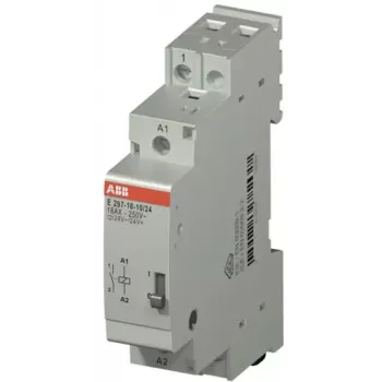 ABB E297-16-10/24 Installation Relay 16A 1NO 24V AC/DC Coil DIN Rail 2TAZ311000R2041
