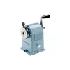 Caran d'Ache Alpine Frost Metal Pencil Sharpener, 1-Hole, Blue/Silver CC0455.025