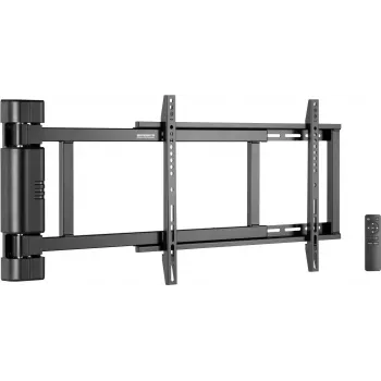 SpeaKa Professional SP-TVM-701 Full-Motion TV Wall Mount for 32-75 inch TVs, up to 50 kg, VESA 200x200 to 600x400, Swivel Range ±170°, Black