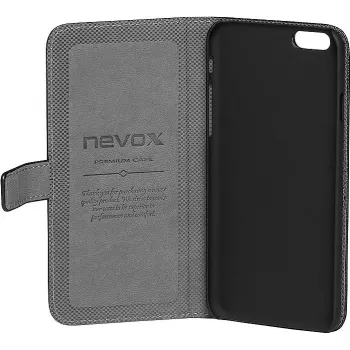 Nevox ORDO Flip Case for Sony Xperia Z5 - PU Leather, Black