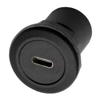 EXSYS EX-49214 USB-C Female to USB-C Female Panel Mount Adapter, USB 3.2 Gen 1