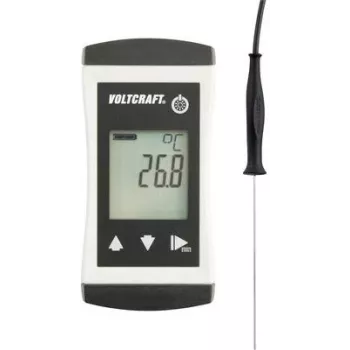 VOLTCRAFT PTM-130 Pt1000 Precision Thermometer, -70 to +250 °C, IP65 VC-8603585
