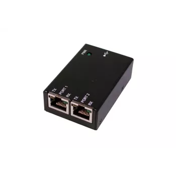 EXSYS EX-1332HMV-RJ USB 2.0 to Dual RS-232 Serial Adapter with RJ-45 Connectors, Metal Housing