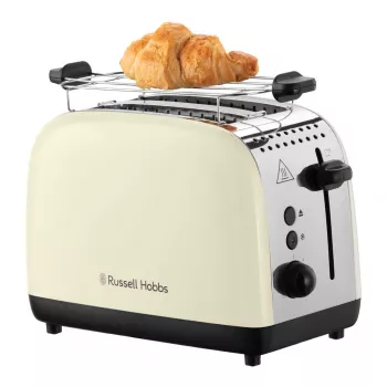 Russell Hobbs 26551-56 2-Slice Toaster, Extra-Wide Toast Slots, Defrost and Reheat Function
