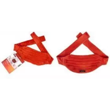 DEFLECTO DEFHPLBW Microwave Heat Therapy Belt for the Lower Back with Flaxseed Filling
