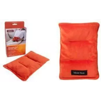 Deflecto Microwave-Safe Heat Cushion with Flaxseed, Multifunctional Pain Relief Cushion, Warm & Cold Therapy, Reusable, Soft Fabric Cover - 1 Piece (DEFHPMPP)