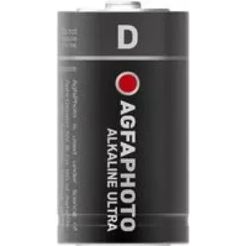 AgfaPhoto Ultra LR20 Mono (D) Alkaline Battery 1.5 V 2-Pack 110-821860