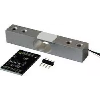 JOY-IT DEBO HX711-20 24-Bit ADC Module with 20 kg Load Cell for Weight Measurement SEN-HX711-20
