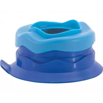 Faber-Castell Eberhard Faber WINNER water painting cup blue silicone with brush rest made of recycled plastic 579936
