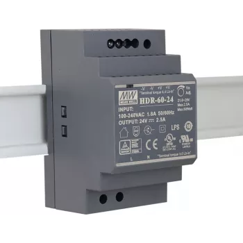 EXSYS EX-6973 DIN Rail Power Supply 60W 24V 2.5A