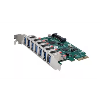 EXSYS USB 3.2 Gen 1 PCIe Card with 7 Ports (VIA Chipset) EX-11088-2