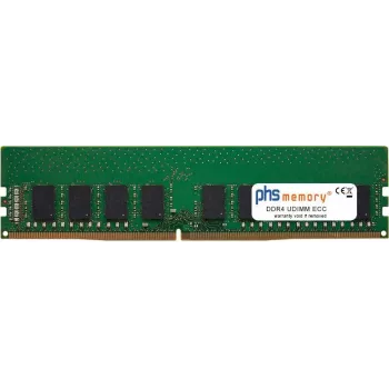 PHS-memory 16GB DDR4 ECC UDIMM 2400MHz PC4-19200E Memory for QNAP TVS-682 (SP570501)