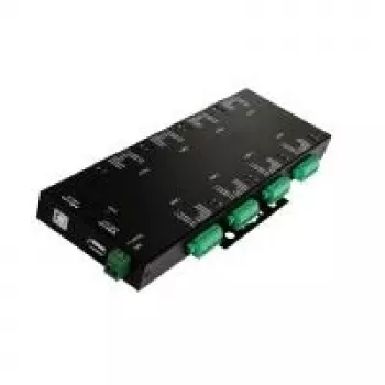 EXSYS EX-1339HMV USB 2.0 to 8-Port RS-232/422/485 Serial Hub, Metal