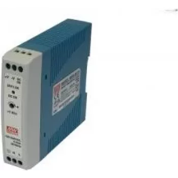 EXSYS EX-6950 DIN Rail Power Supply 24W 24V 1A, Blue/Grey