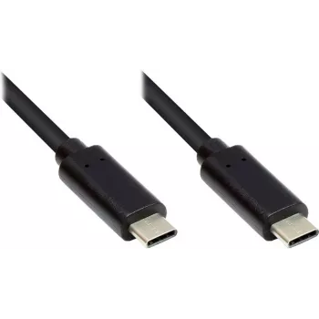 EXSYS EX-K1585-0.2 USB-C Cable 0.2 m, USB 3.2 Gen 1, Black