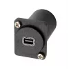 EXSYS EX-49168 D-Type Built-In Adapter Mini DisplayPort Socket to Socket