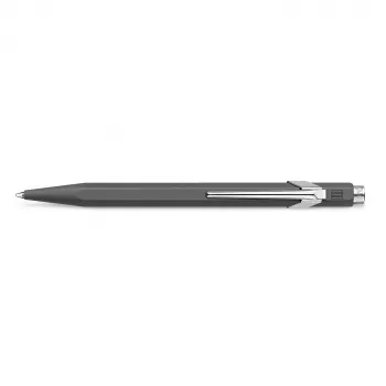 Caran d'Ache 849 Classic Line Ballpoint Pen, Anthracite, Medium Blue 849.495