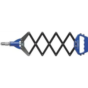 GESIPA Blind Rivet Tool SN 2 for Blind Rivets 3.0-6.4 mm with 7 Nosepieces 7120028