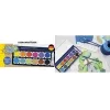 Faber-Castell Eberhard Faber WINNER Watercolour Paint Box, 12 Vibrant Colours, Transparent Removable Lid 578314