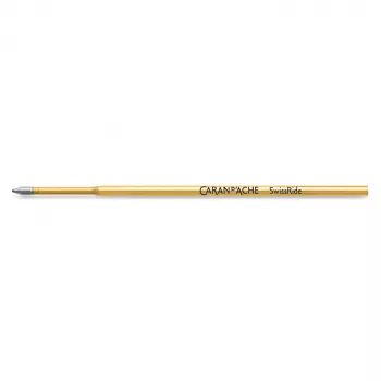 Caran d'Ache SwissRide 8528.000 Ballpoint Pen Refill, Black, for 888 INFINITE, 6 pcs