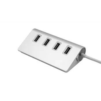 EXSYS EX-1134-2 USB 3.2 Gen 1 4-Port Hub with USB-C Cable and USB-A Adapter