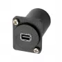 EXSYS EX-49169 D-type adapter Mini DisplayPort socket to DisplayPort socket panel mount