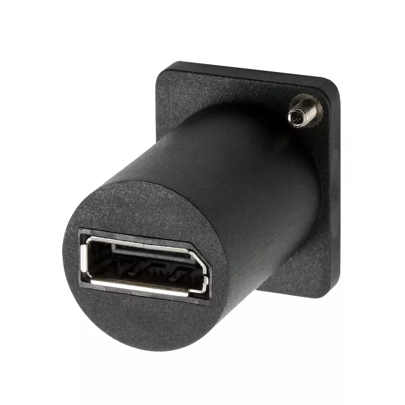 EXSYS EX-49169 D-type adapter Mini DisplayPort socket to DisplayPort socket panel mount
