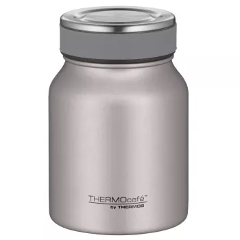 THERMOS TC Food Jar 0.5L rosé vacuum-insulated stainless steel food container, leak-proof, rubberised surface 4077.371.050