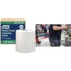 TORK W1 Premium Multipurpose Cleaning Cloth Roll, 1-Ply, White, 270 m, Extra Strong, Non-Woven, 710 Sheets, 1 Roll (530104)