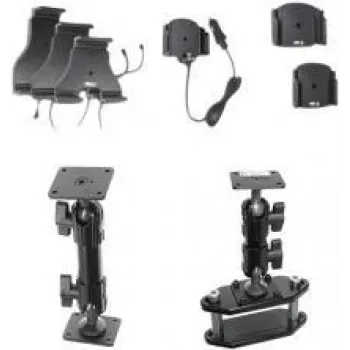Brodit vehicle mount with ball joint for Zebra TC53/TC58 with protective case 711306