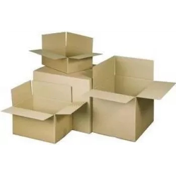 RAADHUIS Single-Wall Corrugated Cardboard Folding Box 710 x 500 x 110 mm Brown (1 Piece) RD-351130-5