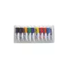 GIOTTO extra fine gouache paint set, 10 x 10 ml aluminium tubes, assorted colours F30190000