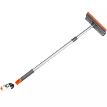Bradas ES2110 Telescopic Automatic Window Cleaner with Sponge and Squeegee, 600-950 mm, 200 mm Sponge Width