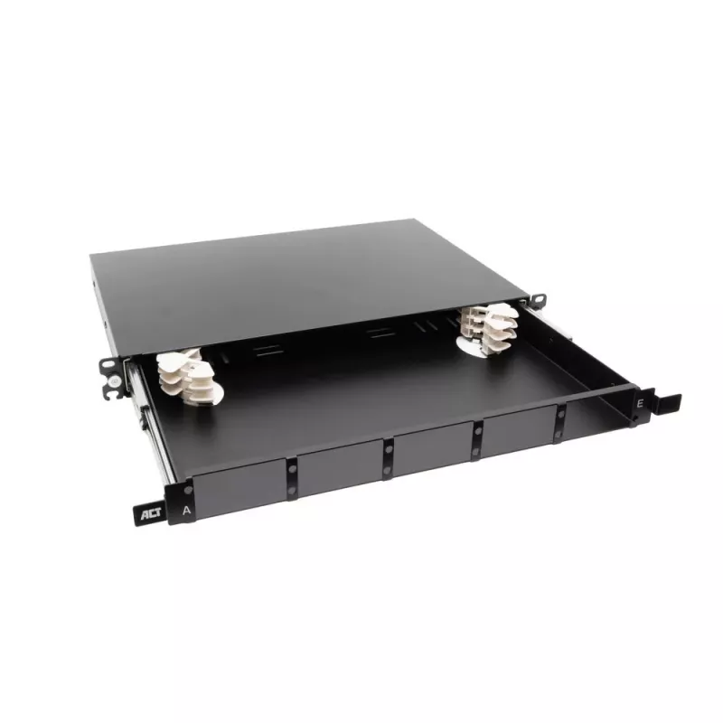 ACT 19 Inch Multifunction Fibre Optic Patch Panel, Rail Extendable, 5 Slots (FA2059)