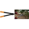 Bradas Anvil Secateurs V-SERIES SUPER LIGHT Anthracite/Orange, Anvil Blade with Protective Coating, 1 Piece (KT-V1260)