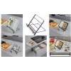 Metaltex Tokyo LAVA Cookbook Stand Matt Black 352918000