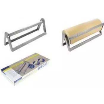 RAADHUIS Kraft Paper Roll Dispenser for 500 mm Rolls, Metal, Sturdy Base, Max. Roll Diameter 260 mm RD-351198
