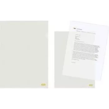 ELBA Recycling Document Sleeve DIN A4 0.10 mm Translucent Top/Right Open (Pack of 100)