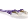ACT FB2305 5m Cat6a S/FTP LSZH network patch cable, purple