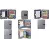 PAVO Key Cabinet with Combination Lock, 130 Keys, Steel, Wall-Mountable (8032600)