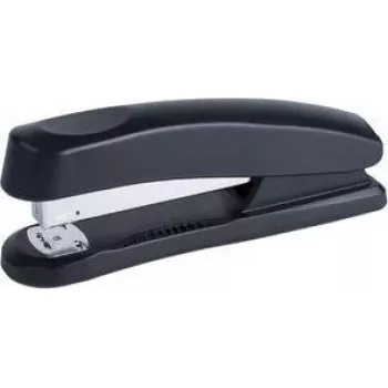 PAVO 8053230 Desk Stapler, 25-Sheet Capacity, Top Loading Mechanism, ABS Plastic, Black