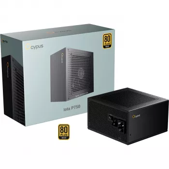 OCYPUS Iota P750 750W 80 PLUS Gold Fully Modular ATX 3.0 Power Supply - Black