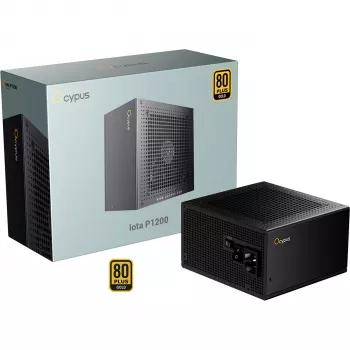 OCYPUS Iota P1200 1200W 80 PLUS Gold Fully Modular ATX 3.0 Power Supply - Black