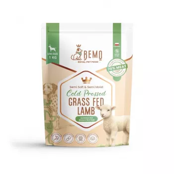 BEMO Cold-Pressed Dry Food for Dogs with Lamb from Grass-Fed Sheep 1kg