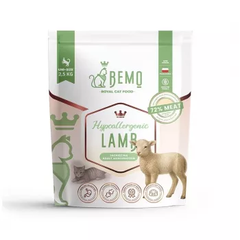 BEMO Cat Hypoallergenic Lamb Dry Food for Cats 2.5 kg